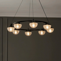 EMBRET RING Chandelier by Lampadom - detail view
