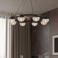 EMBRET RING Chandelier by Lampadom - close-up