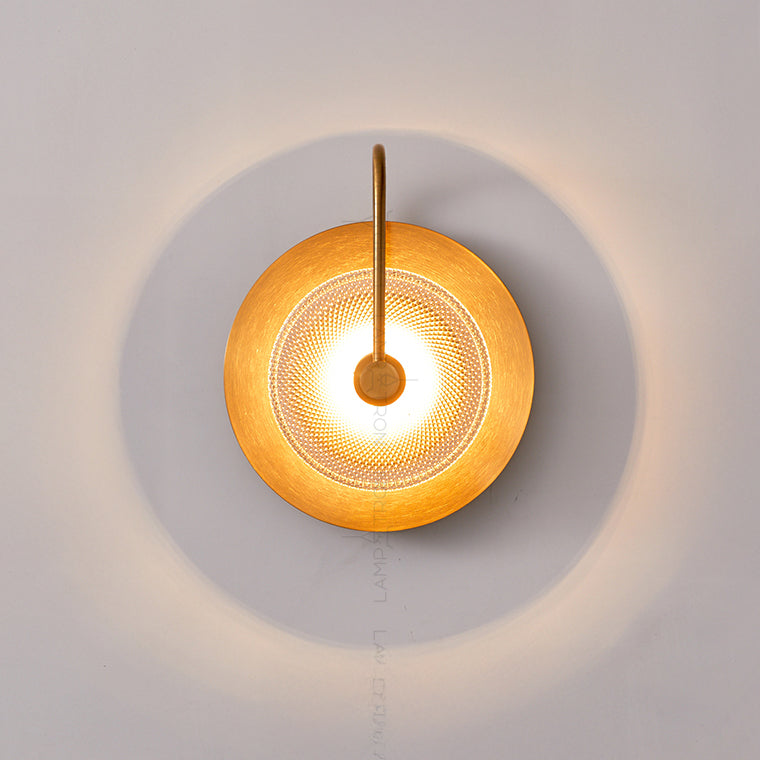 EMMEN C. Wall Light by Lampadom - scale reference