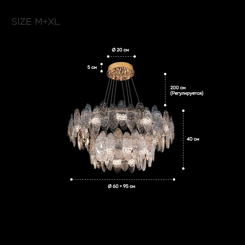 ENGLE Ring Chandelier by Lampadom - ambient shot