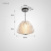 ENOR Chandeliers by Lampadom - angle view