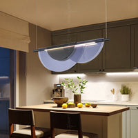EQUAL COLOR Linear Chandelier by Lampadom - detail view