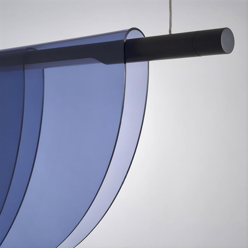 EQUAL COLOR Linear Chandelier by Lampadom - top view