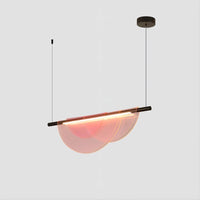 EQUAL COLOR Linear Chandelier by Lampadom - side view
