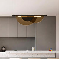 EQUAL COLOR Linear Chandelier by Lampadom - detail view