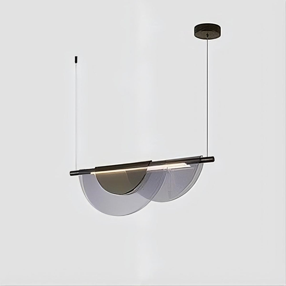 EQUAL COLOR Linear Chandelier by Lampadom - detail view