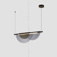 EQUAL COLOR Linear Chandelier by Lampadom - ambient shot