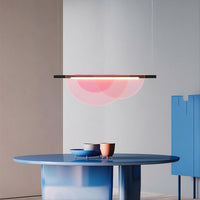 EQUAL COLOR Linear Chandelier by Lampadom - top view