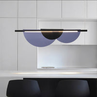 EQUAL COLOR Linear Chandelier by Lampadom - scale reference