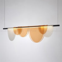 EQUALinear Chandelier by Lampadom - scale reference