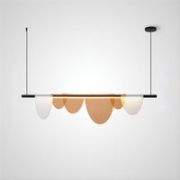 EQUALinear Chandelier by Lampadom - close-up