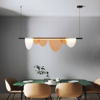 EQUALinear Chandelier by Lampadom - side view