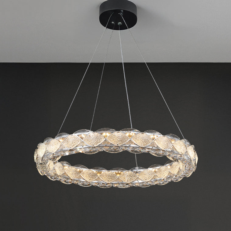ERHARD Ring Chandelier by Lampadom - scale reference