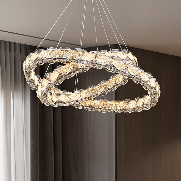 ERHARD Ring Chandelier by Lampadom - top view