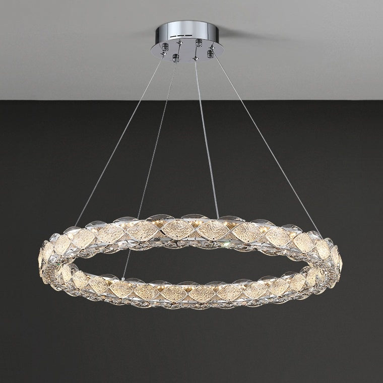 ERHARD Ring Chandelier by Lampadom - scale reference