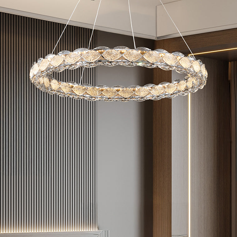 ERHARD Ring Chandelier by Lampadom - side view