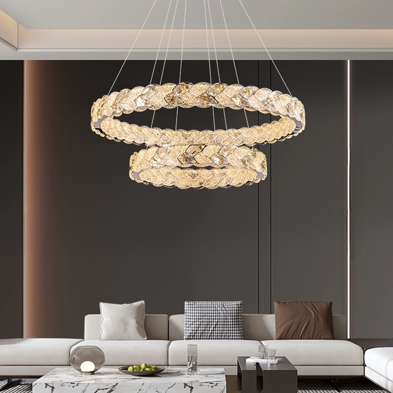 ERHARD WAVE Chandelier by Lampadom - close-up