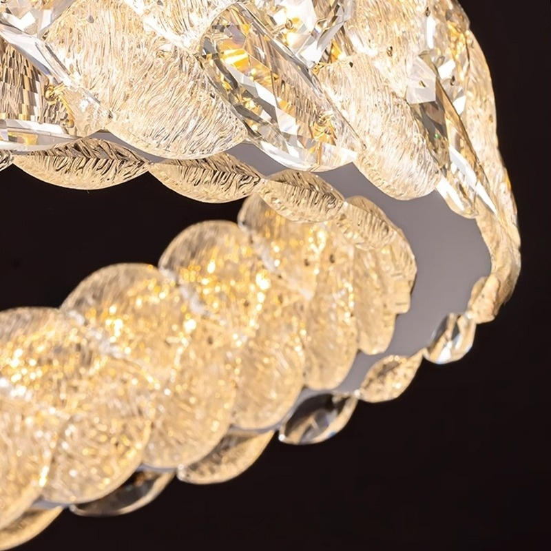 ERHARD WAVE Chandelier by Lampadom - angle view