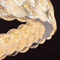 ERHARD WAVE Chandelier by Lampadom - angle view
