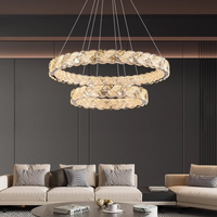 ERHARD WAVE Chandelier by Lampadom - scale reference