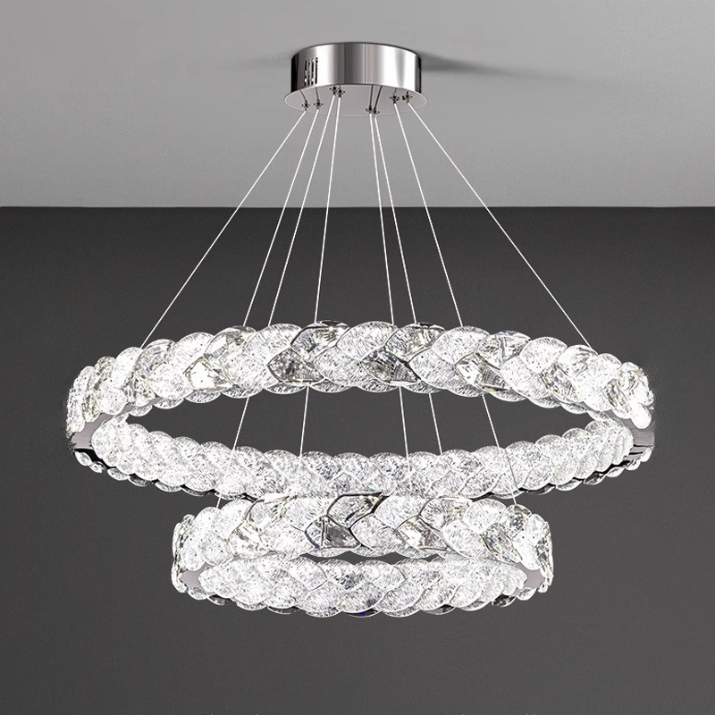 ERHARD WAVE Chandelier by Lampadom - top view