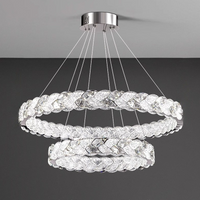 ERHARD WAVE Chandelier by Lampadom - top view