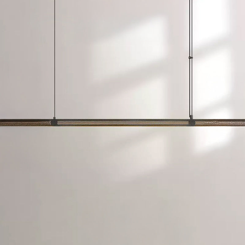 ERKER Linear Chandelier by Lampadom - scale reference