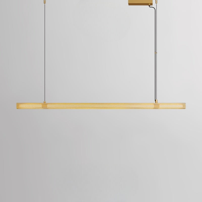 ERKER Linear Chandelier by Lampadom - scale reference