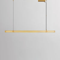 ERKER Linear Chandelier by Lampadom - scale reference