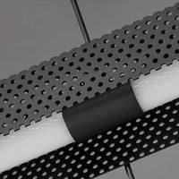 ERKER Linear Chandelier by Lampadom - close-up