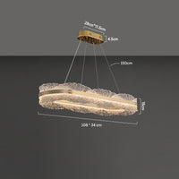 ERLAN L Linear Chandelier