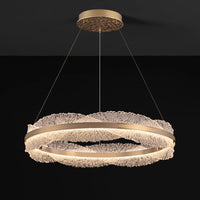 ERLAN Ring Chandelier by Lampadom - top view