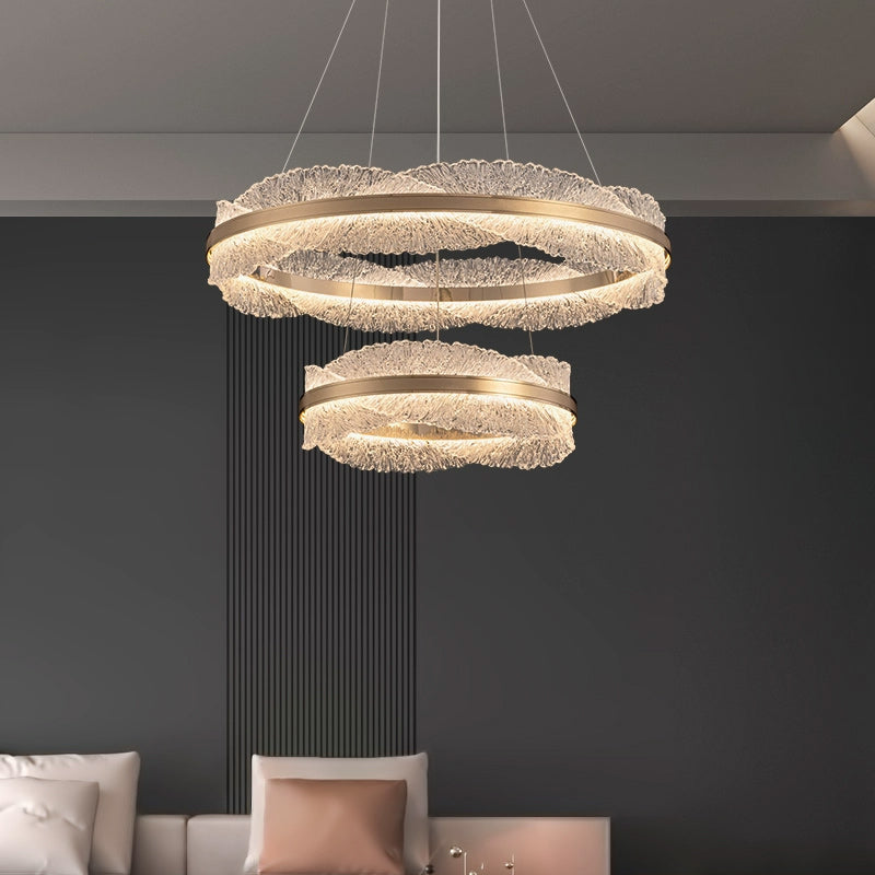 ERLAN Ring Chandelier by Lampadom - ambient shot