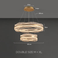 ERLAN Ring Chandelier by Lampadom - ambient shot