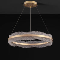ERLAN Ring Chandelier by Lampadom - angle view
