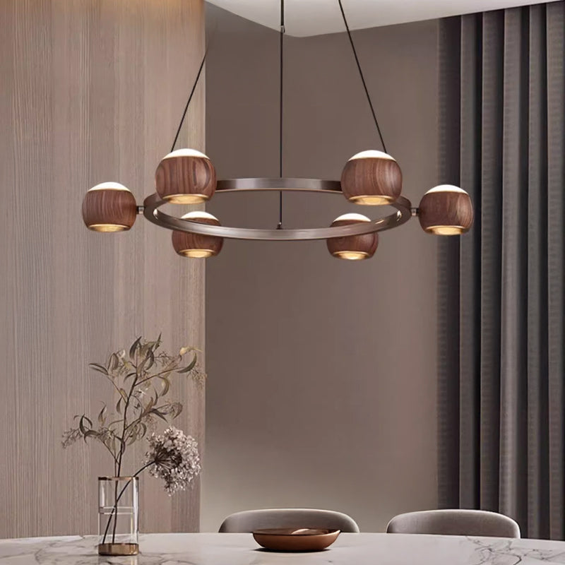ERNAR Ring Chandelier by Lampadom - top view