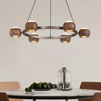 ERNAR Ring Chandelier by Lampadom - scale reference