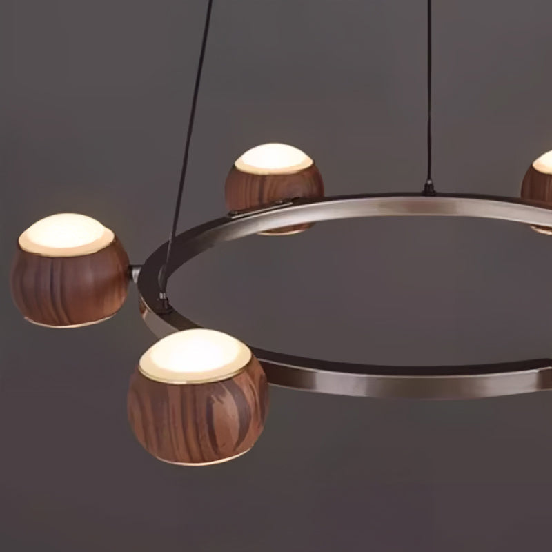 ERNAR Ring Chandelier by Lampadom - scale reference