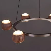 ERNAR Ring Chandelier by Lampadom - scale reference