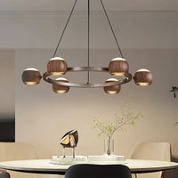 ERNAR Ring Chandelier by Lampadom - side view