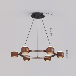 ERNAR Ring Chandelier by Lampadom