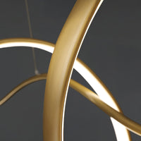 ESKILD Linear Chandelier by Lampadom - detail view
