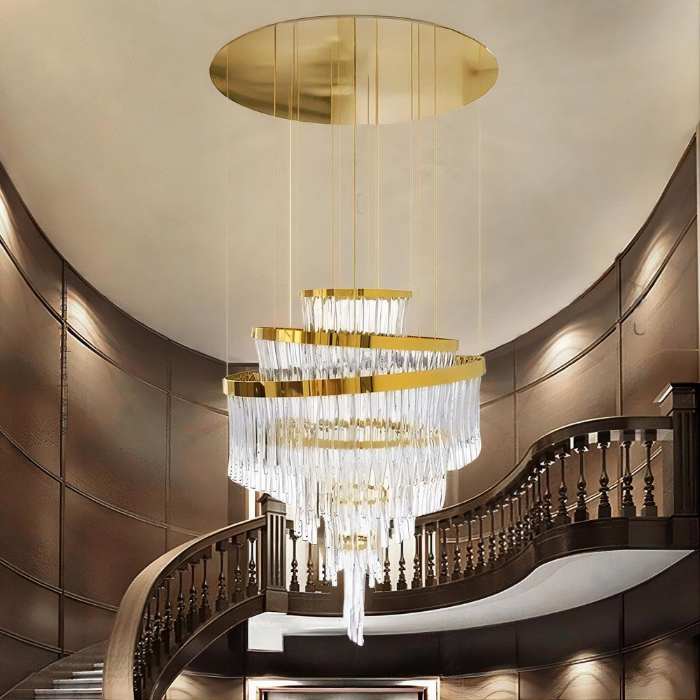 ESTELLA Ring Chandelier by Lampadom - close-up