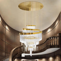 ESTELLA Ring Chandelier by Lampadom - close-up