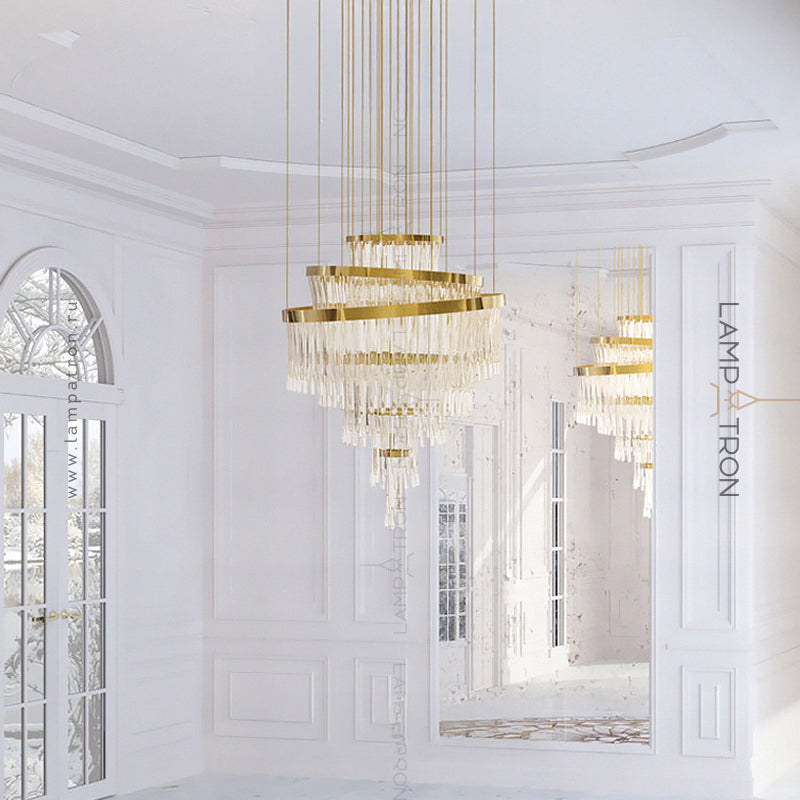 ESTELLA Ring Chandelier by Lampadom - ambient shot