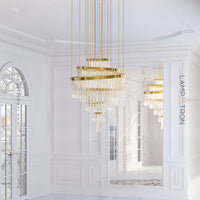 ESTELLA Ring Chandelier by Lampadom - ambient shot