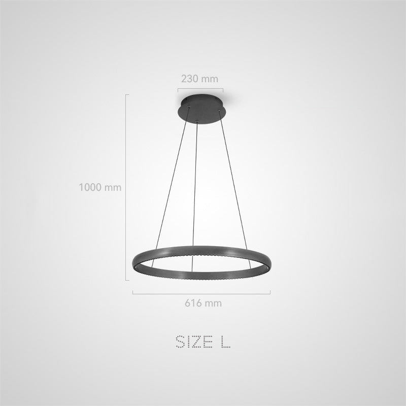 ESTHER Ring Chandelier by Lampadom - detail view