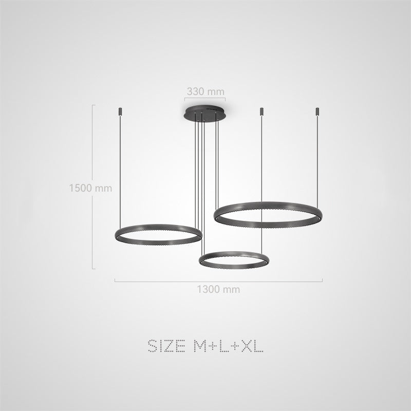 ESTHER Ring Chandelier by Lampadom - ambient shot
