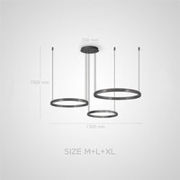 ESTHER Ring Chandelier by Lampadom - ambient shot