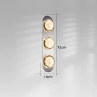 EVAR ICE Wall Light by Lampadom - close-up